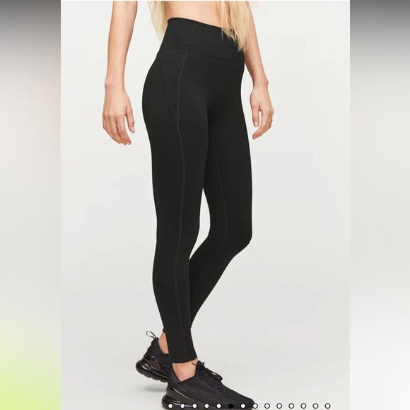 Girlfriend Collective Black Compressive Mid-Rise Legging - Picture 6 of 11